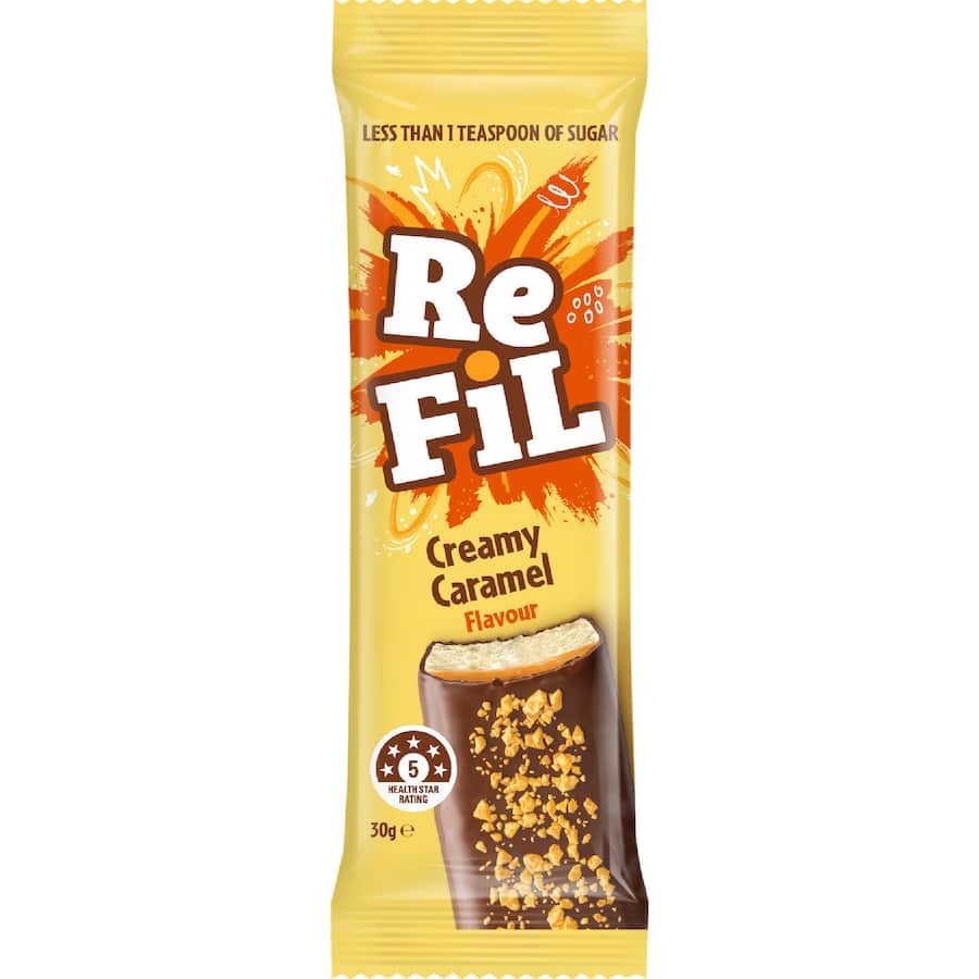 Refil Snack Bar Creamy Caramel