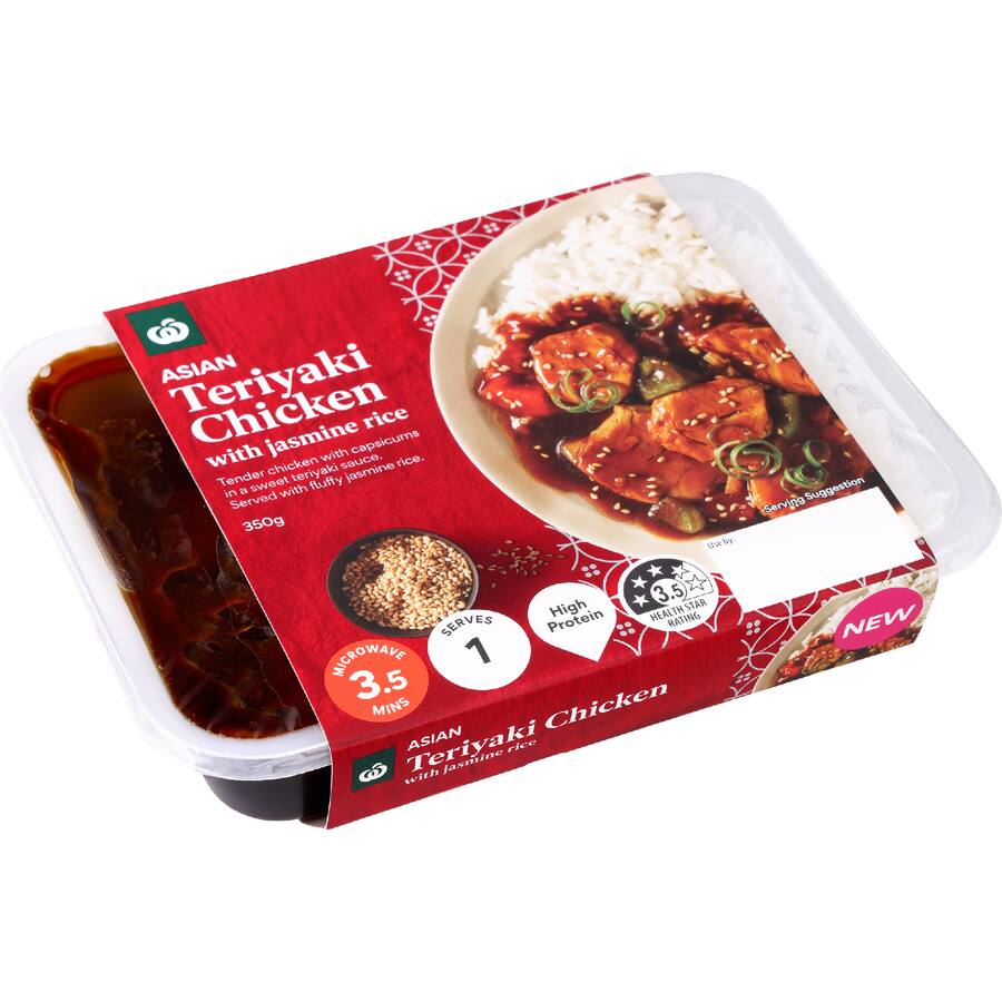 Woolworths Ready Meal Chicken Teriyaki & Rice