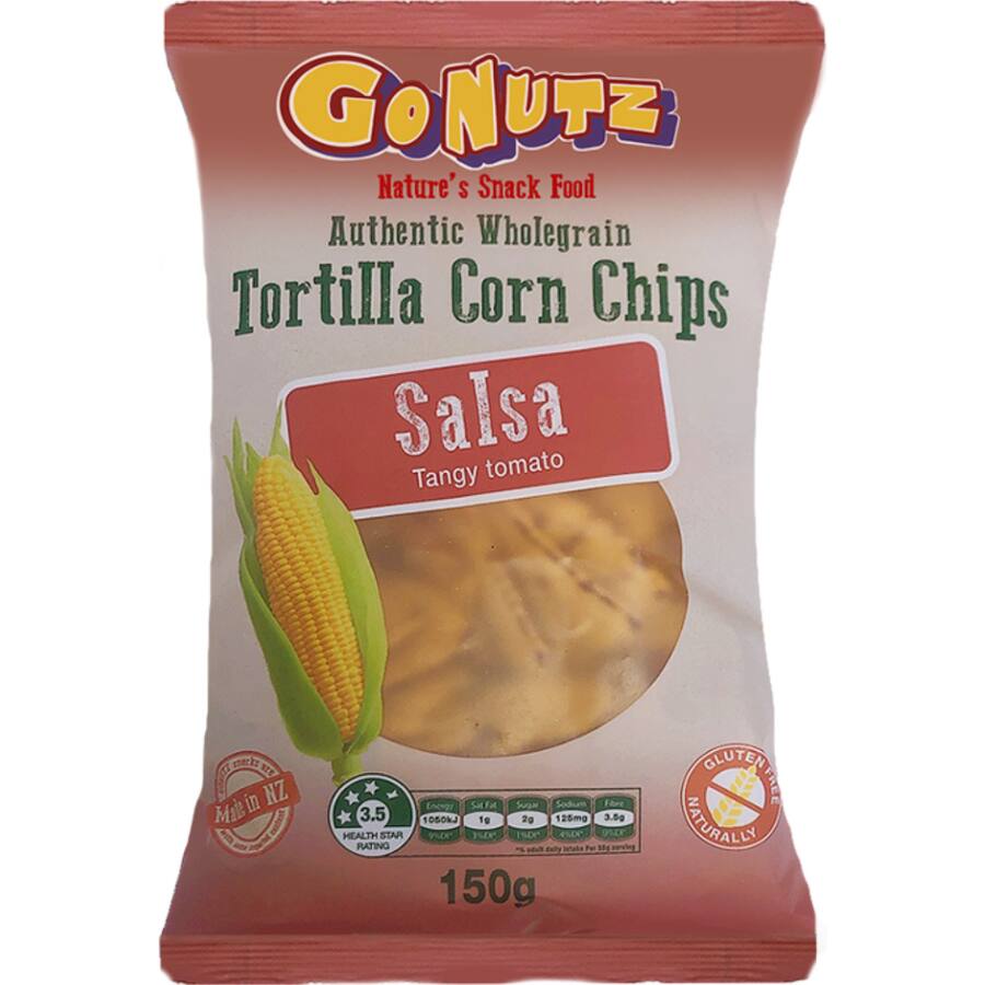 Go Nutz Corn Chips Salsa