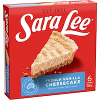 sara lee cheesecake french vanilla (400g)