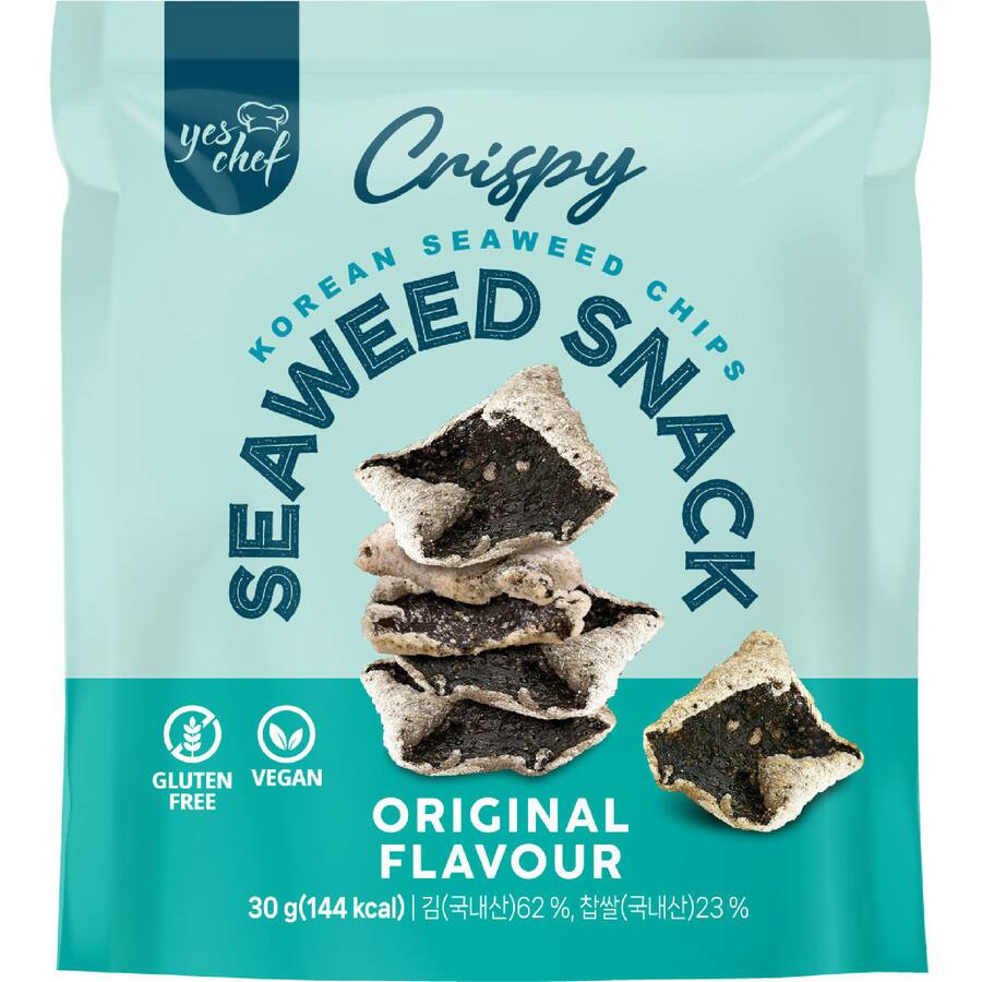 Yes Chef Seaweed Chips Original