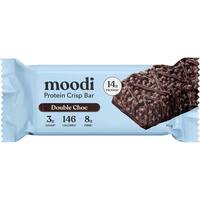 Moodi Double Choc Protein Crisp Bar