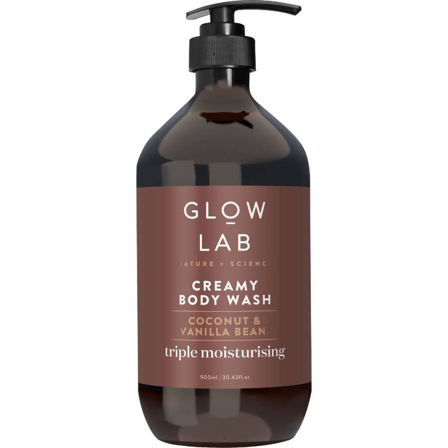 Glow Lab Body Wash Coconut & Vanilla Bean