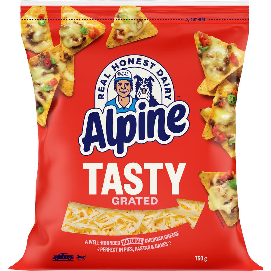 Alpine Grated Cheese Tasty