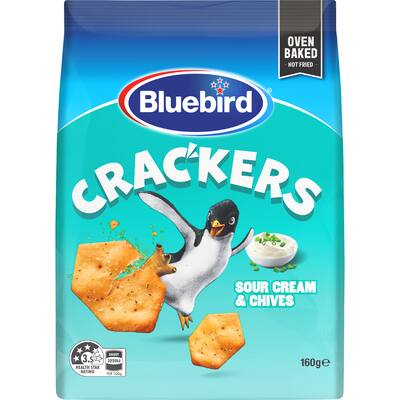 bluebird crackers sour cream & chives