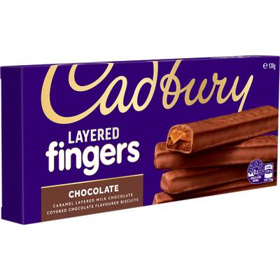cadbury biscuits layered fingers chocolate