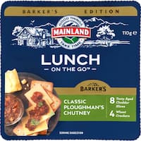 Mainland Lunch On The Go Ploughman's Cheese & Crackers 110g
