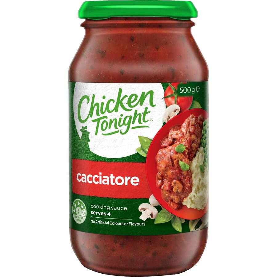 Chicken Tonight Cooking Sauce Cacciatore