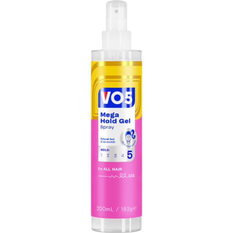 Vo5 Hair Care Mega Hold Gel Spray
