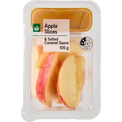 fresh fruit snack pot apple & salted caramel