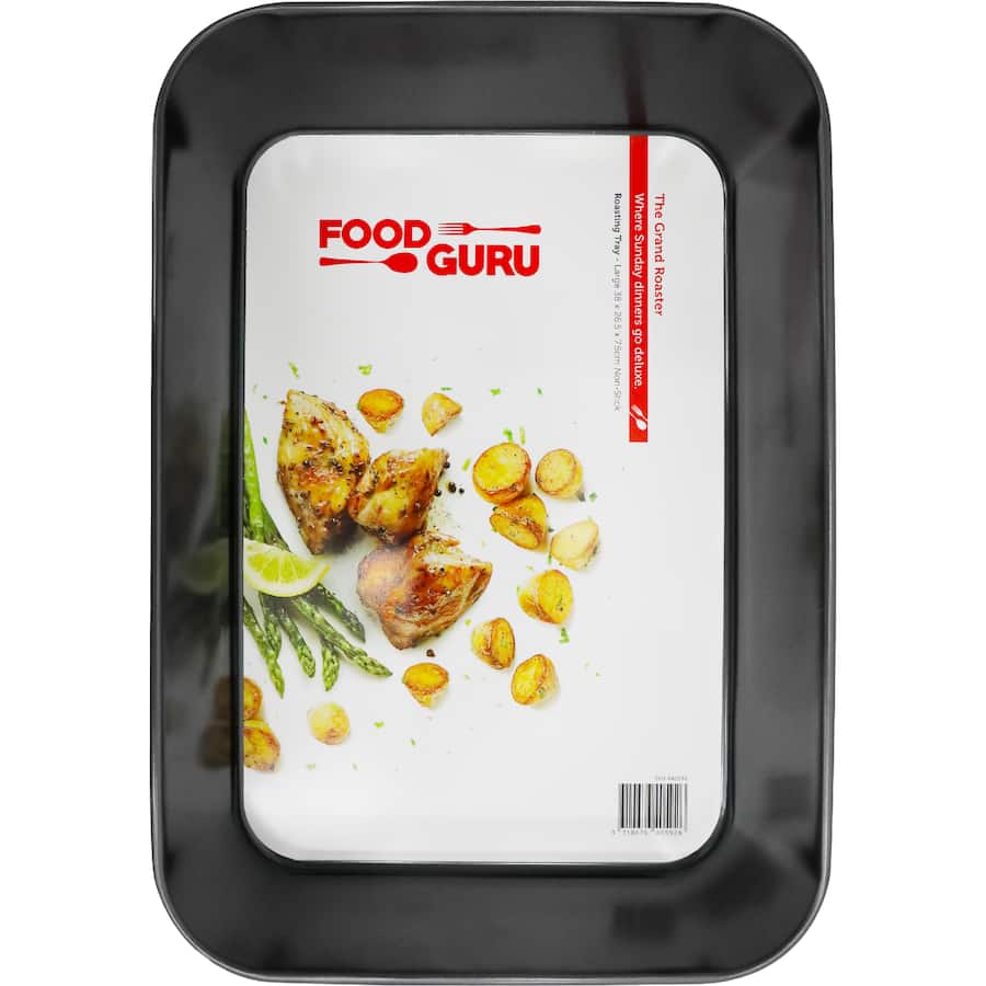 Food Guru Tray Large Non Stick Roasting