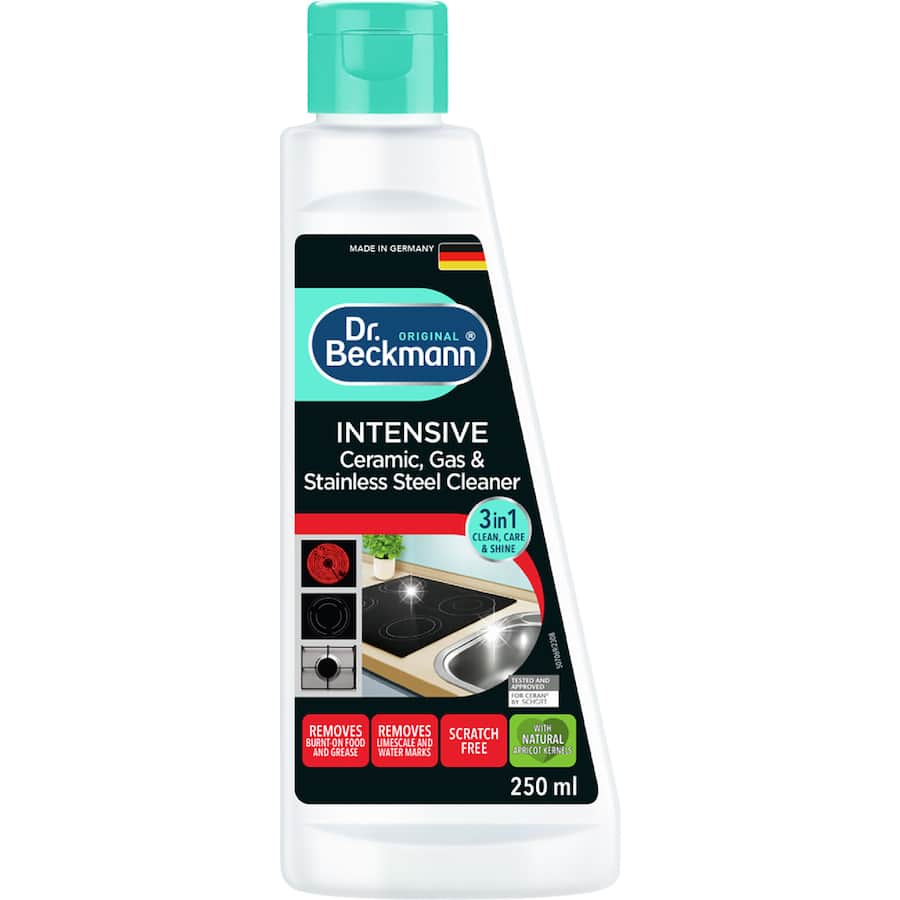 Dr Beckmann Intensive Surface Cleaner Ceramic, Gas & Stainless Steel