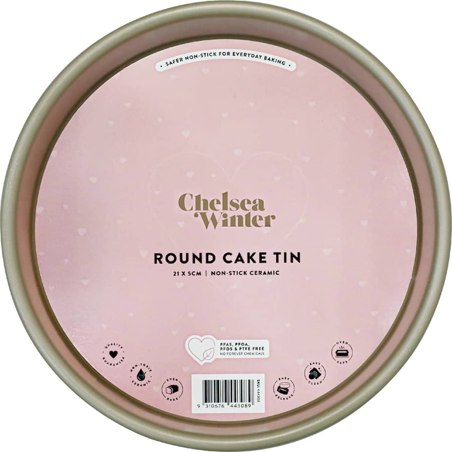 Chelsea Winter Round Cake Tin Ceramic Non Stick