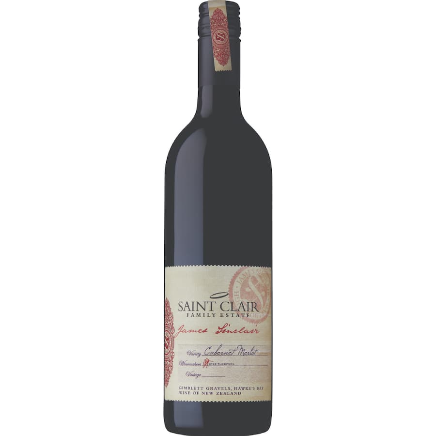Saint Clair Family Estate Cabernet Merlot James Sinclair