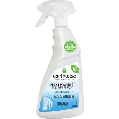 earthwise glass & window spray streak free shine