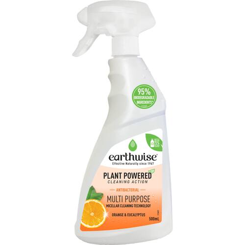Earthwise Antibacterial Cleaning Spray Orange & Eucalyptus