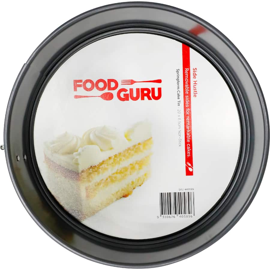 Food Guru Cake Tin Non Stick Springform