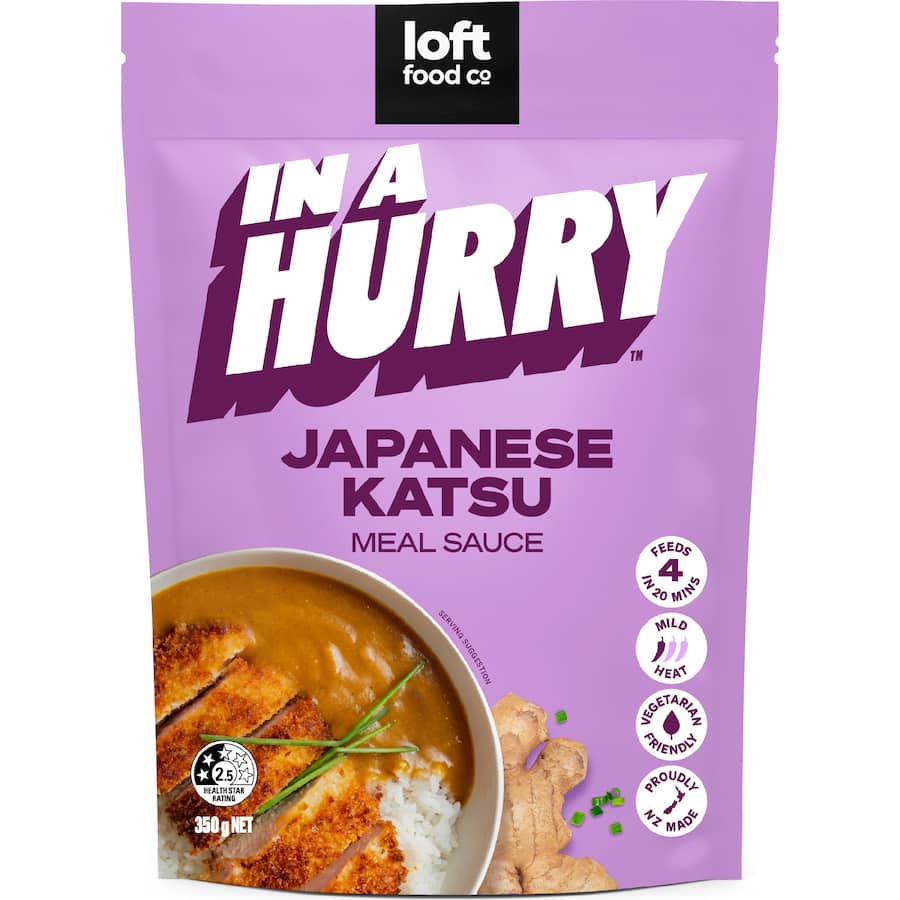 In A Hurry Meal Sauce Japanese Katsu