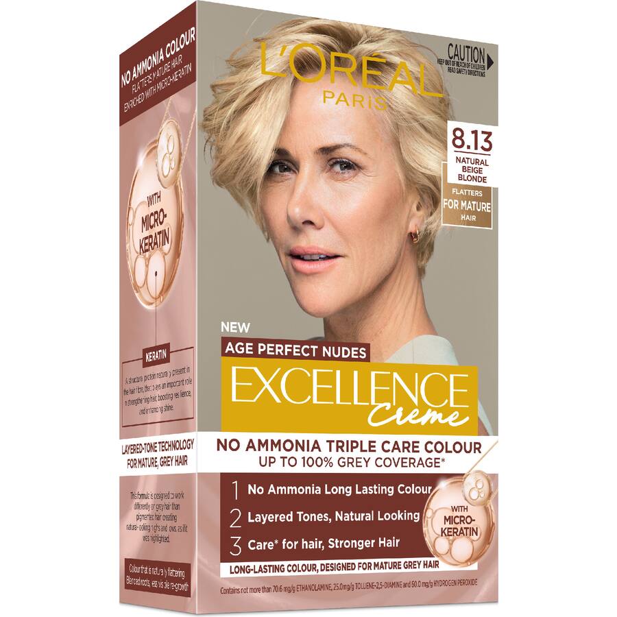 Loreal Excellence Crème Hair Colour Natural Beige Blonde