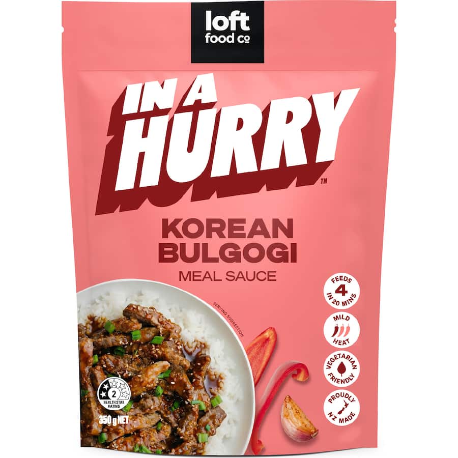 In A Hurry Meal Sauce Korean Bulgogi