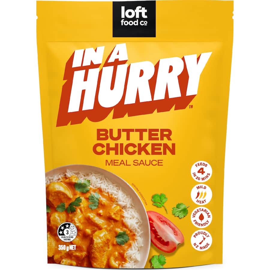 In A Hurry Meal Sauce Butter Chicken