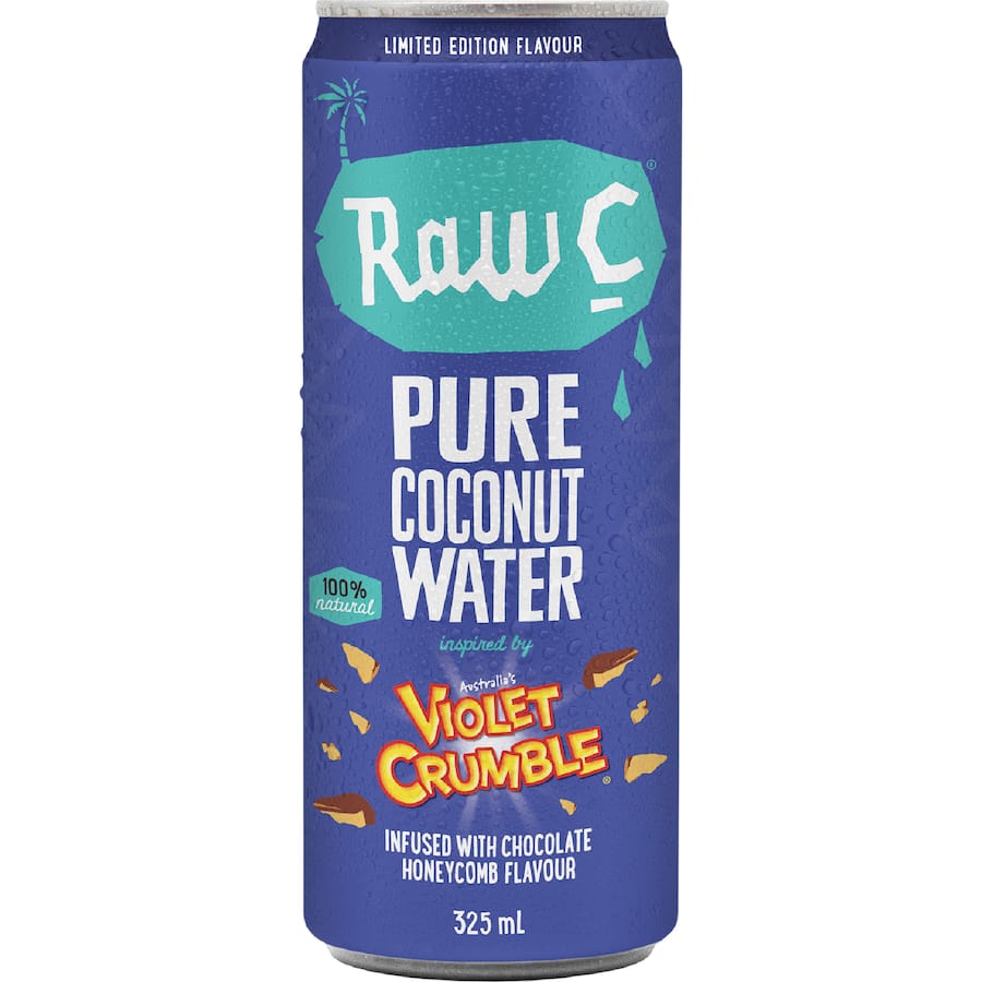 Raw C Coconut Water Violet Crumble