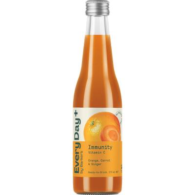 barker's immunity fruit drinks orange carrot ginger