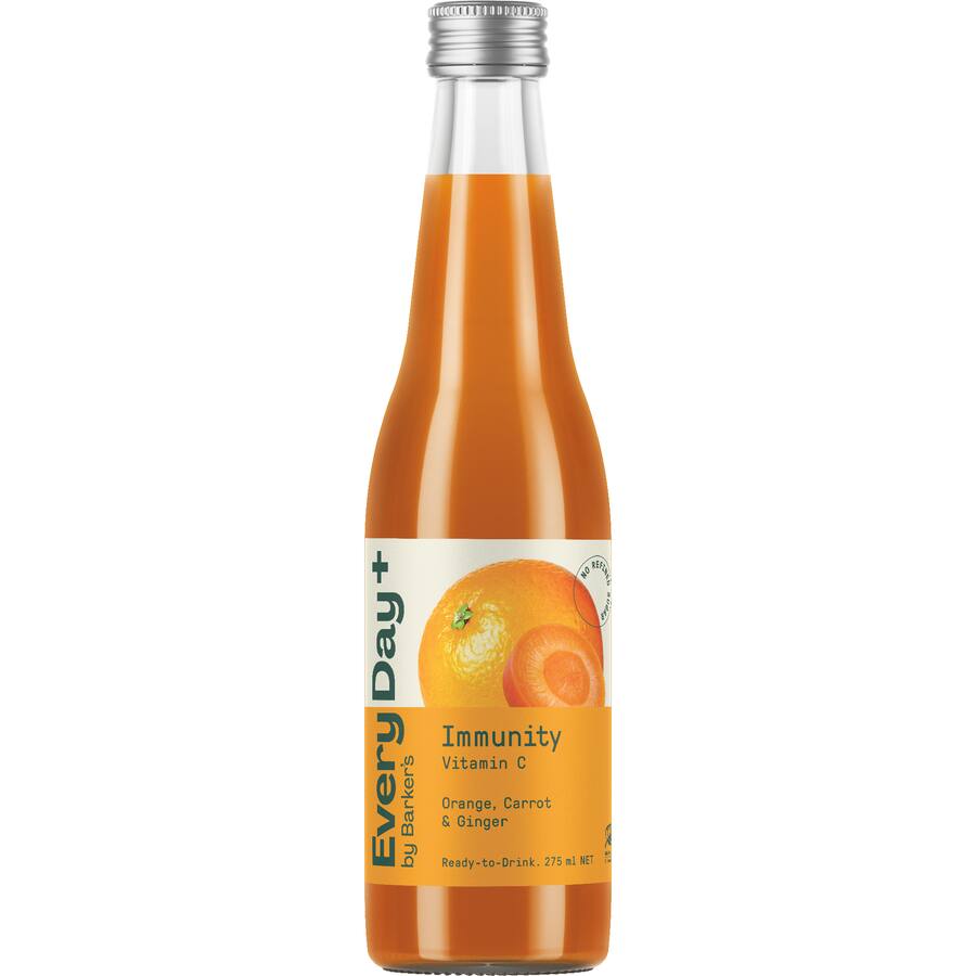 Barker's Immunity Fruit Drinks Orange Carrot Ginger