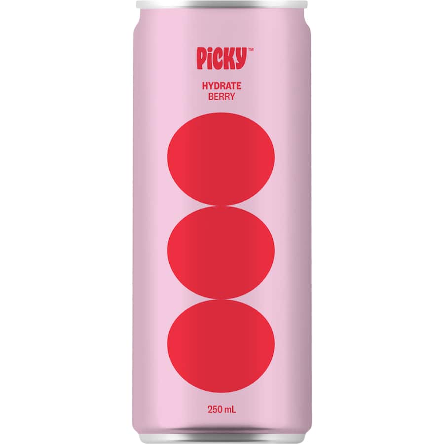 Picky Sparkling Water Berry Spritz Hydrate