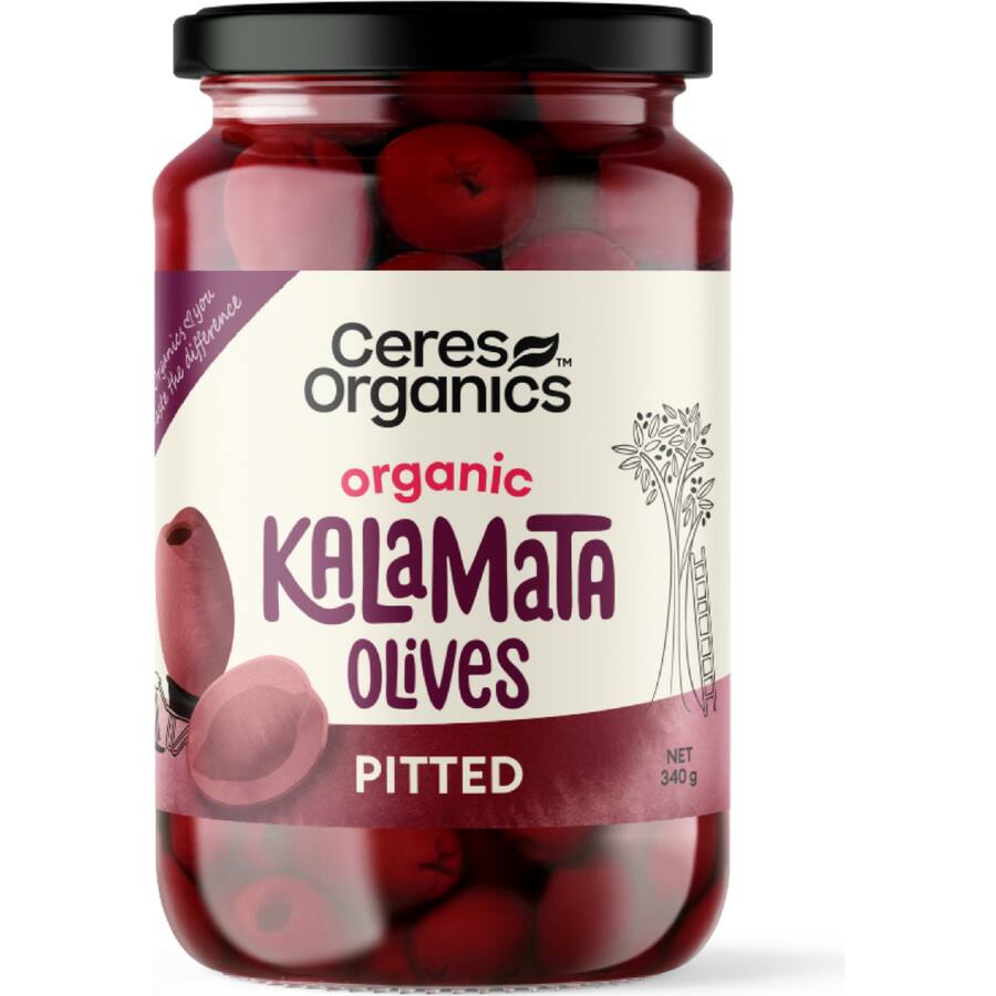 Ceres Organic Kalamata Olives Pitted