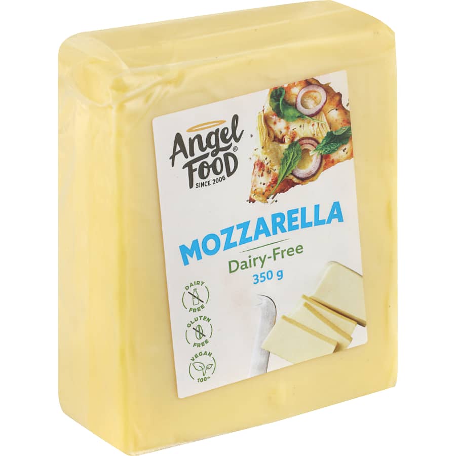 Angel Food Cheese Mozzarella Block Dairy Free