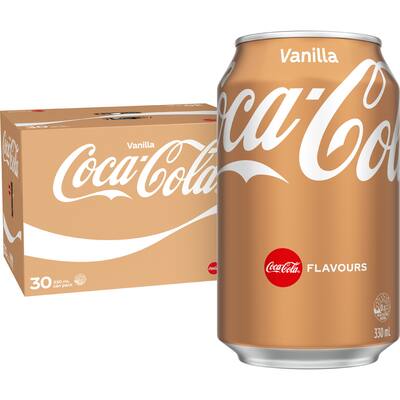 coca cola soft drink vanilla