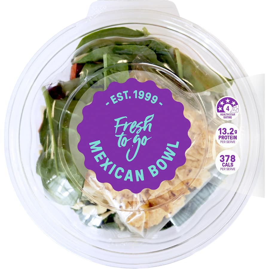 Fresh To Go Mexican Bowl