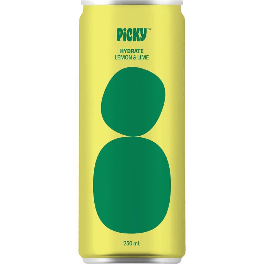 Picky Sparkling Water Lemon & Mint Hydrate