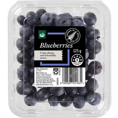 fresh fruit blueberries 