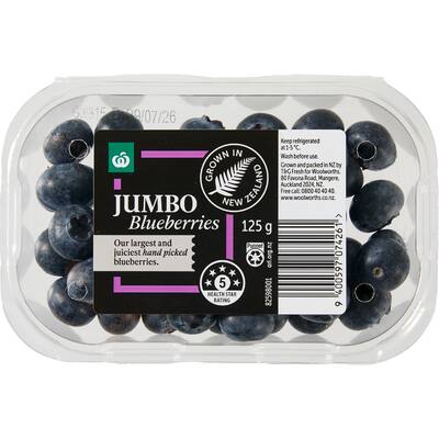 fresh fruit blueberries jumbo