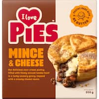 i love pies chilled pie mince & cheese (200g)