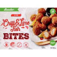 Leader Fish Bites Chilli Lime 400g