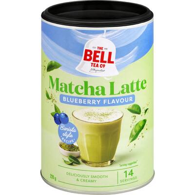 bell latte powder blueberry matcha