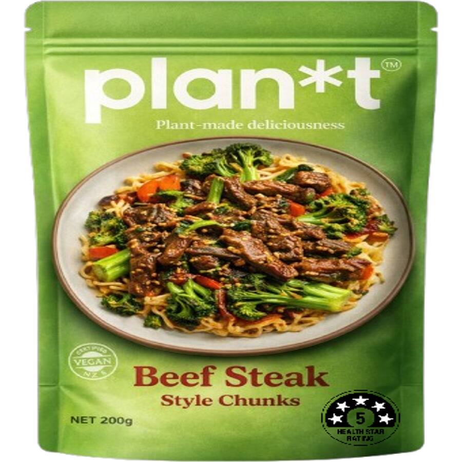 Plan*T Beef Steak Style Chunks