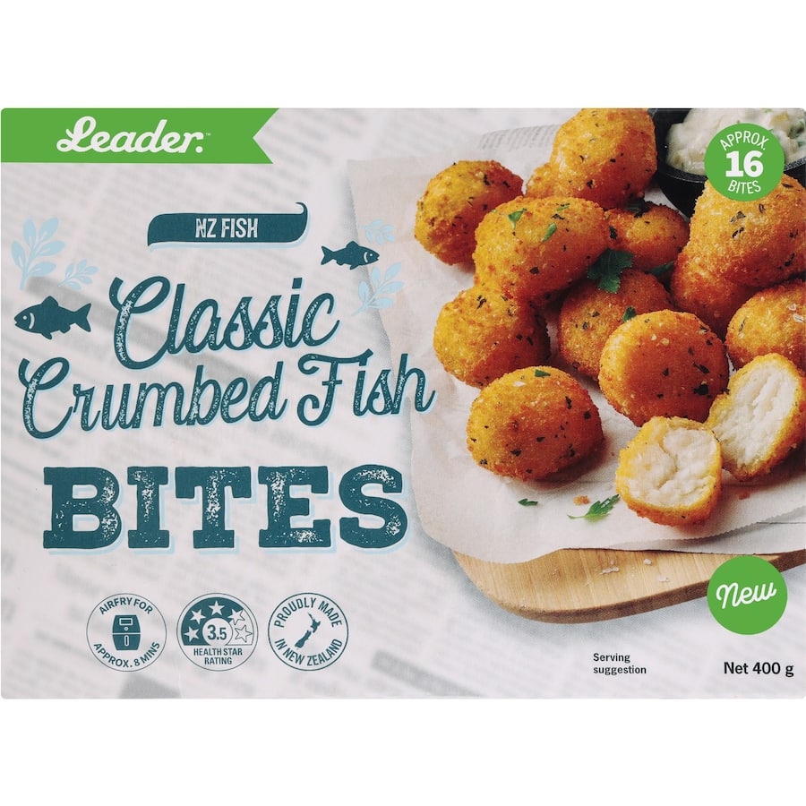 Leader Fish Bites Classic Crumbed