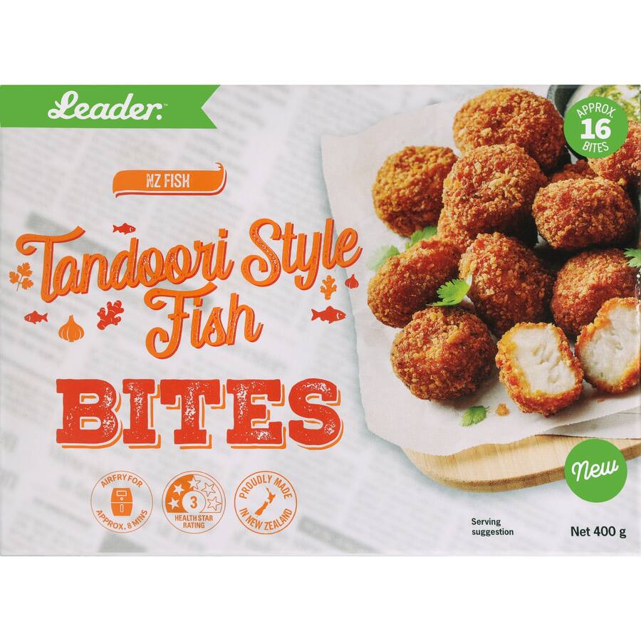 Leader Fish Bites Tandoori
