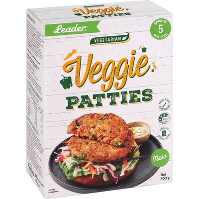 leader veggie pattie 