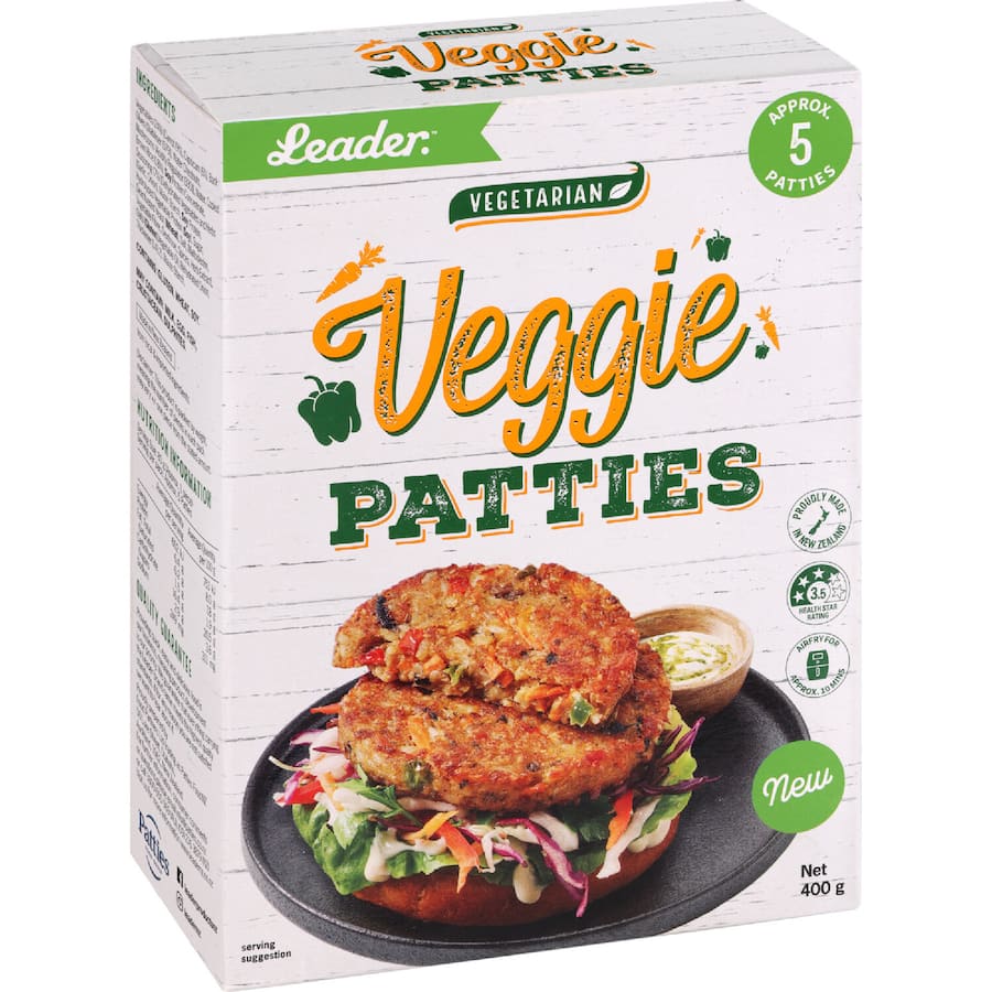 Leader Veggie Pattie