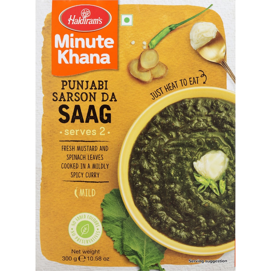 Haldirams Ready Meal Sarson Da Saag