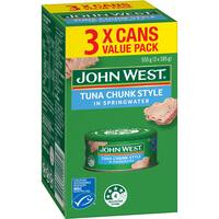 John West 3 x 185g