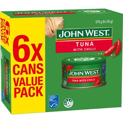 john west tuna chilli