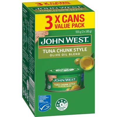 john west tuna olive oil blend