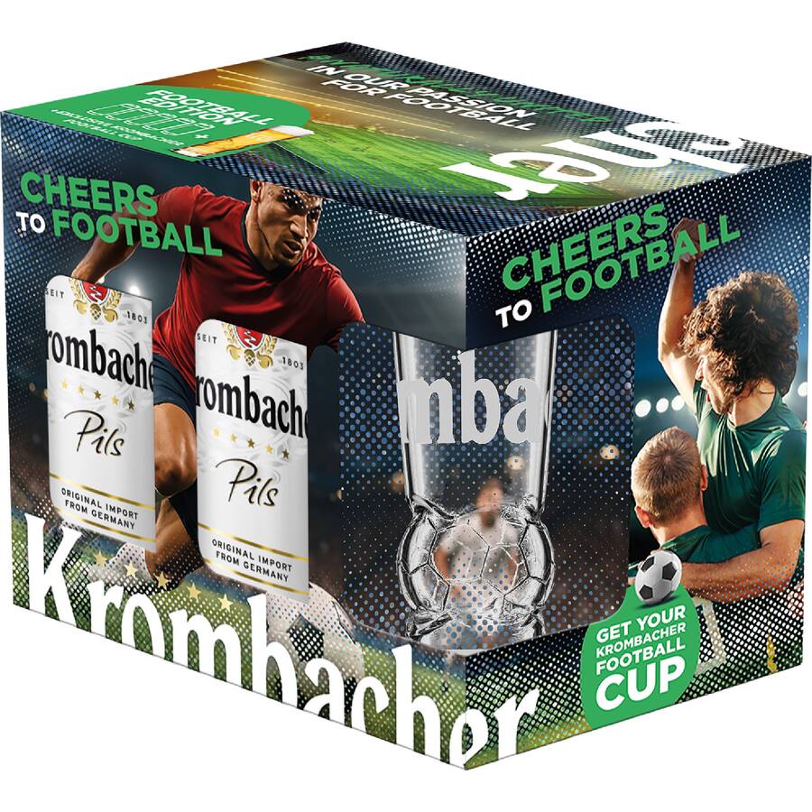 Krombacher Beer Pilsner, Football