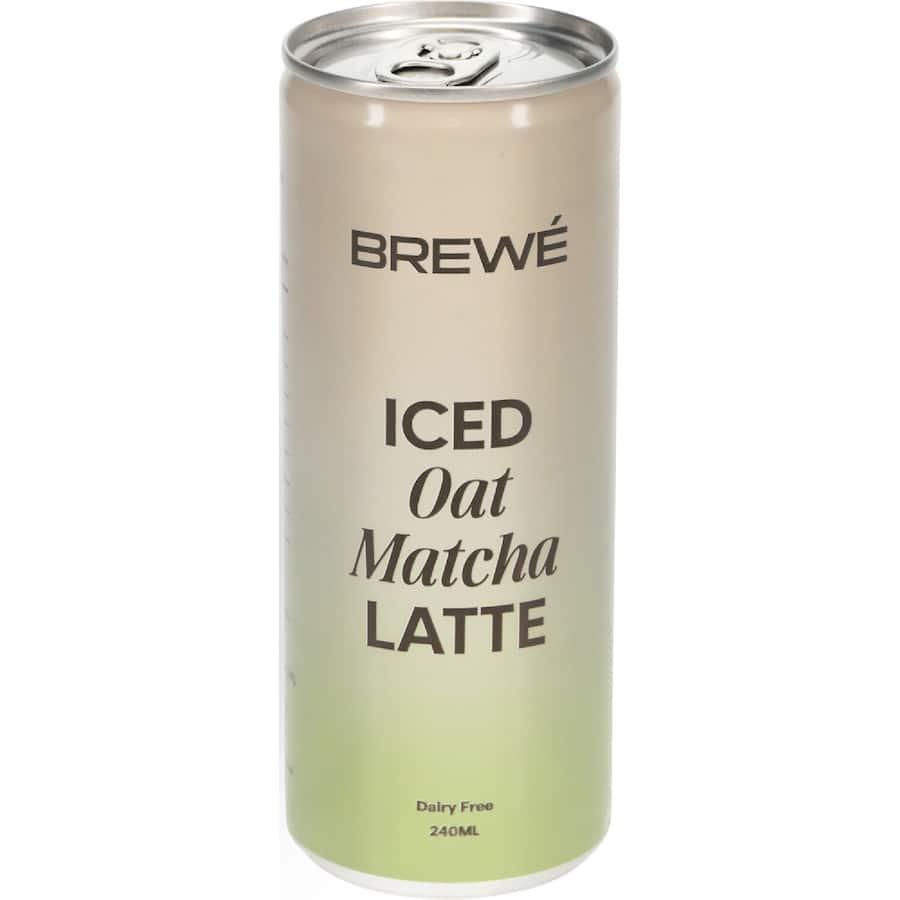 Brewe Iced Coffee Oat Matcha Latte